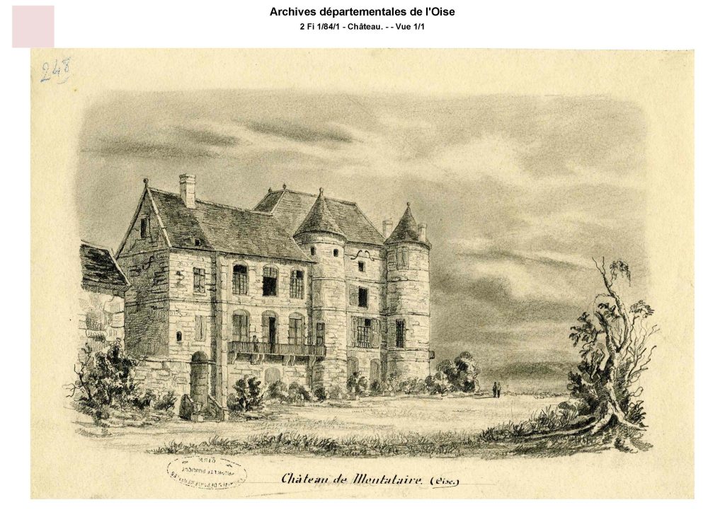 02d - Montataire - Château devant