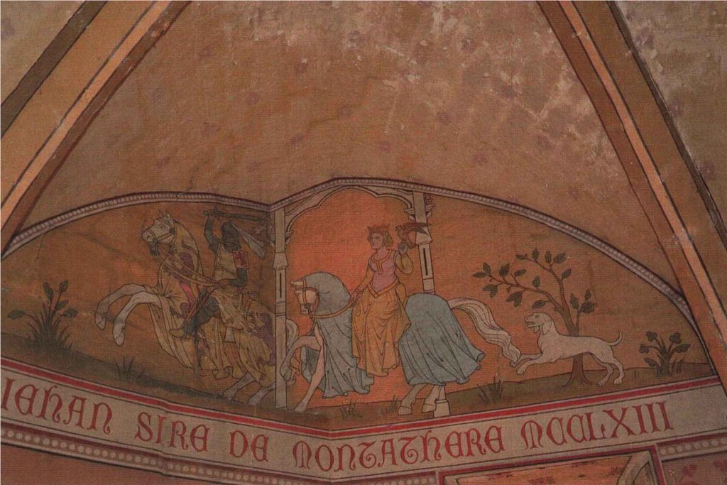 04 - Montataire - Chateau - Interieur peinture