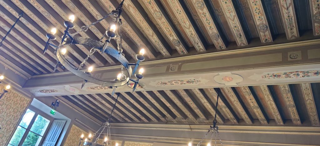 22 - Montataire - Chateau - Interieur - Plafonds