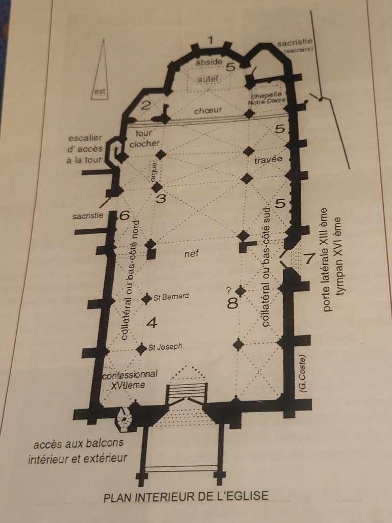 Montataire eglise plan