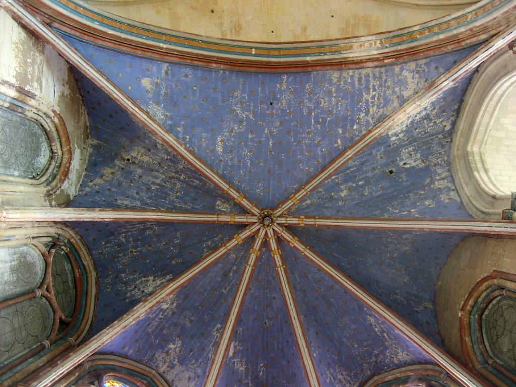 Page 18-01 EGLISE INTERIEUR VOUTE CHOEUR SV400943 LIVRE