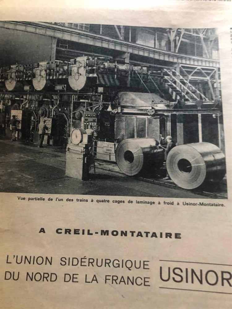 03 - Montataire - Laminage à froid - Usinor