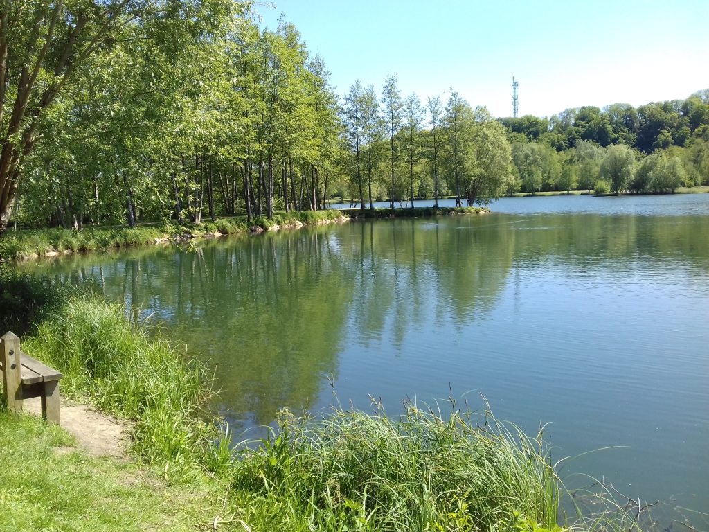 109 - Montataire - Rue Andrée Ginisti - Parc urbain - Etang