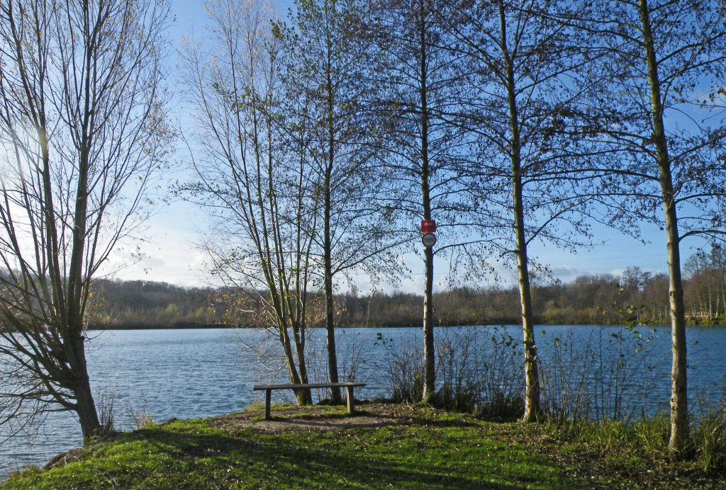 113 - Montataire - Rue Andrée Ginisti - Parc urbain - Etang