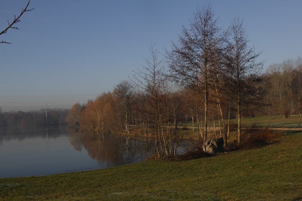 116 - Montataire - Rue Andrée Ginisti - Parc urbain - Etang