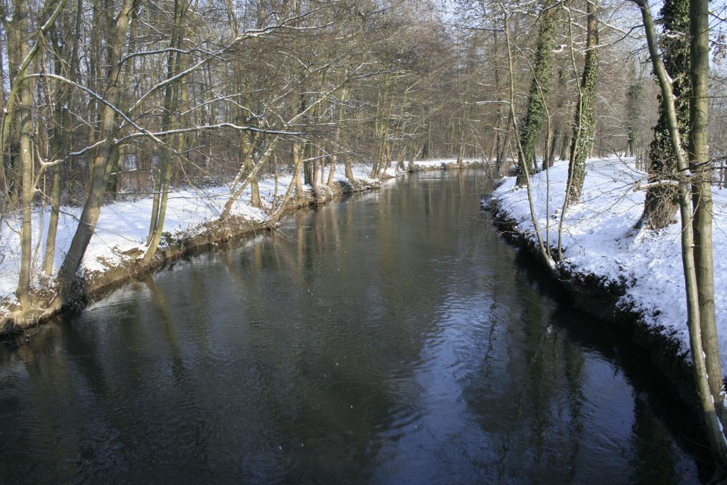 181 - Montataire - Le Thérain - Neige