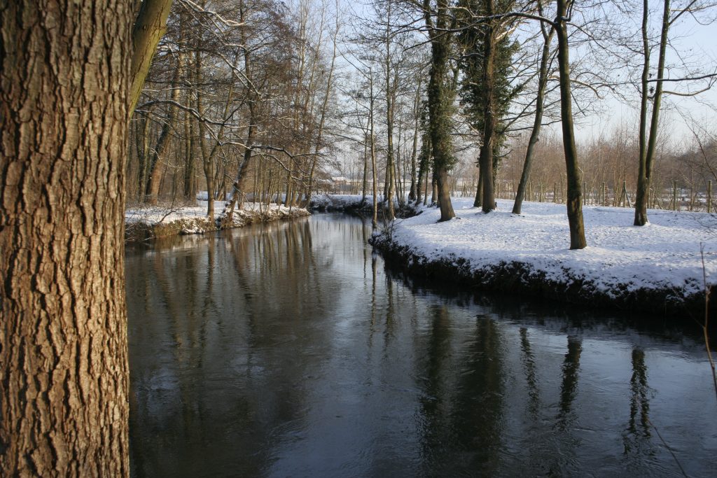 184 - Montataire - Le Thérain - Neige