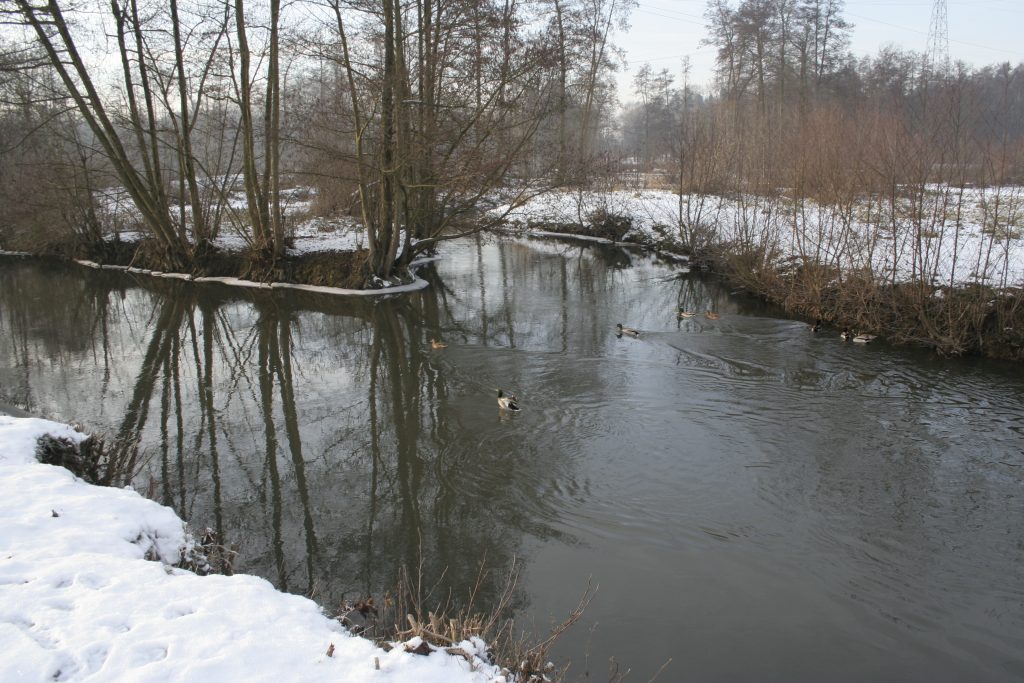 186 - Montataire - Le Thérain - Neige