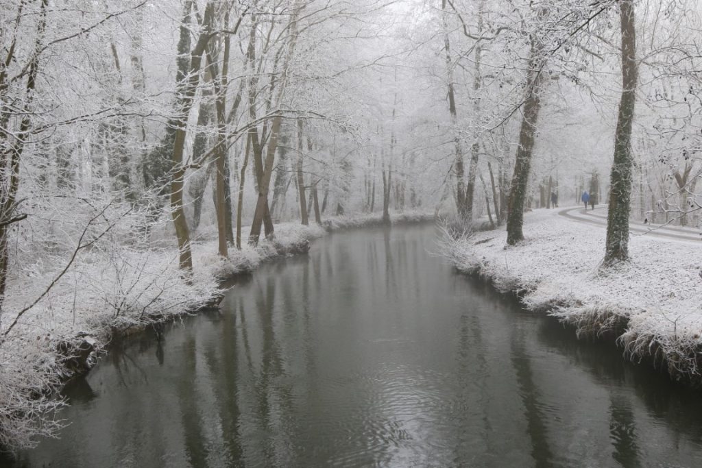 194 - Montataire - Le Thérain - Neige