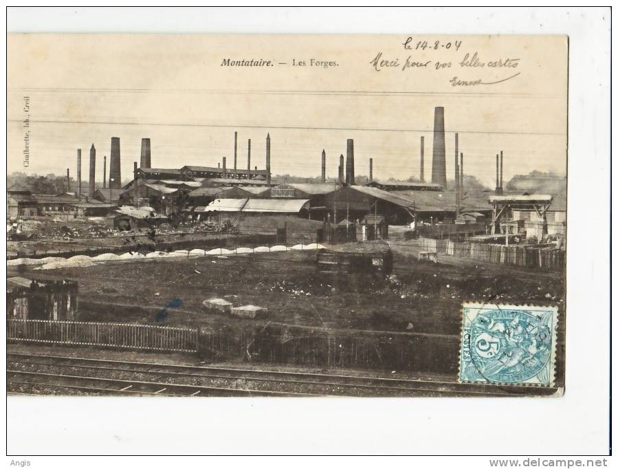 29b - Montataire - Les Forges 1906