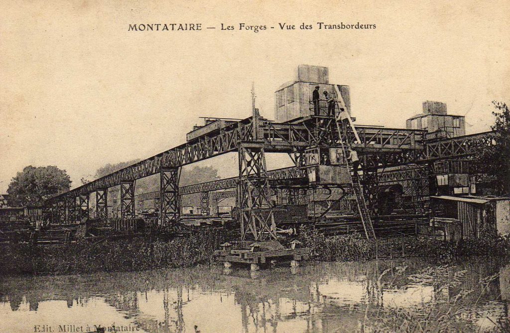 35 - Montataire - Les Forges - Vu des transbordeurs