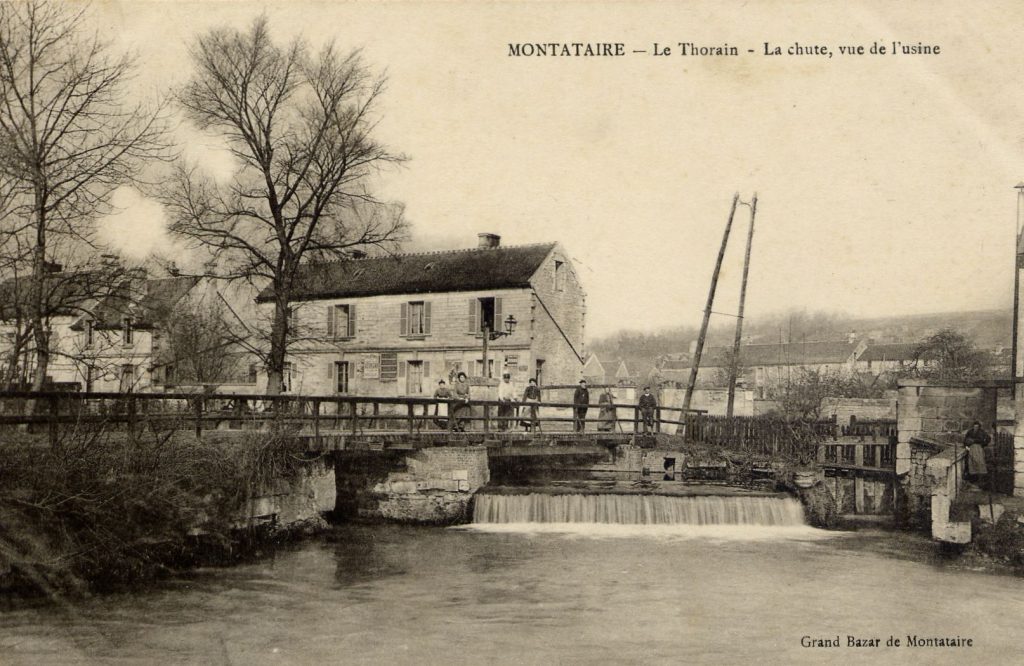 45c- Montataire - Le Thérain - le pont de la scierie ou pont des chaussettes
