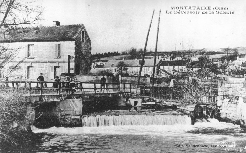 46b- Montataire - Le Thérain - le pont de la scierie ou pont des chaussettes
