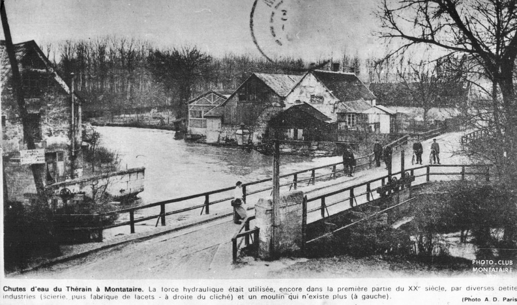 60c- Montataire - Le Thérain - le pont de la scierie ou pont des chaussettes