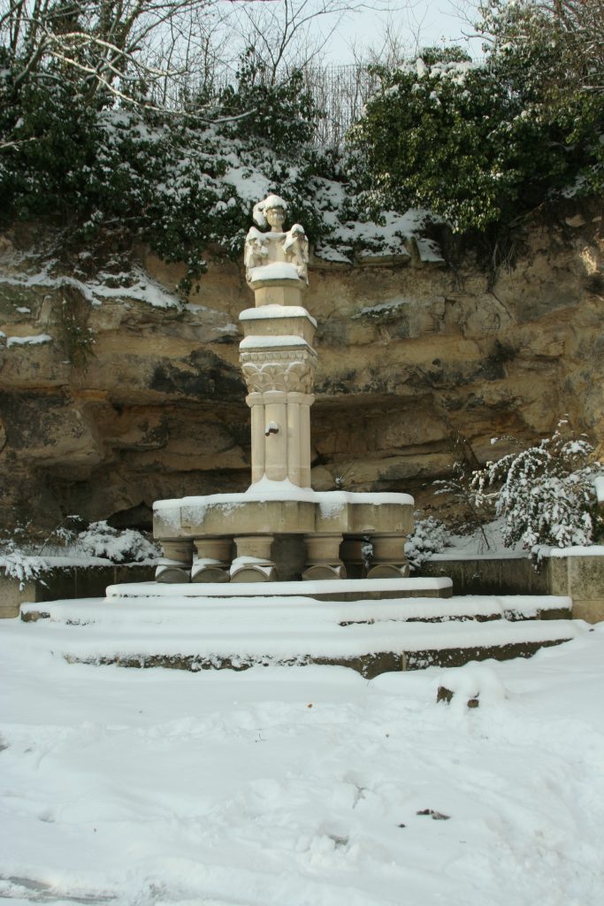 MARRONNIERS Fontaine-du-Jubilé NEIGE IMG_1536
