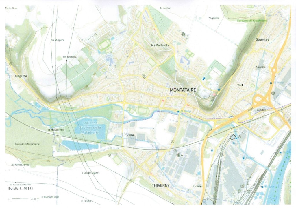 Montataire - Umap - Carte Montataire 2024
