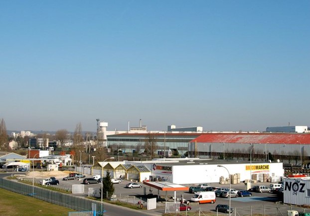 Vue générale du site d'Arcelor