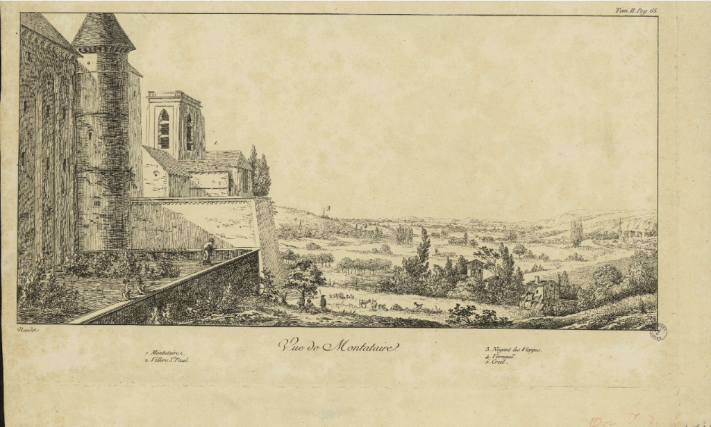 00 – vue du chateau et de montataire