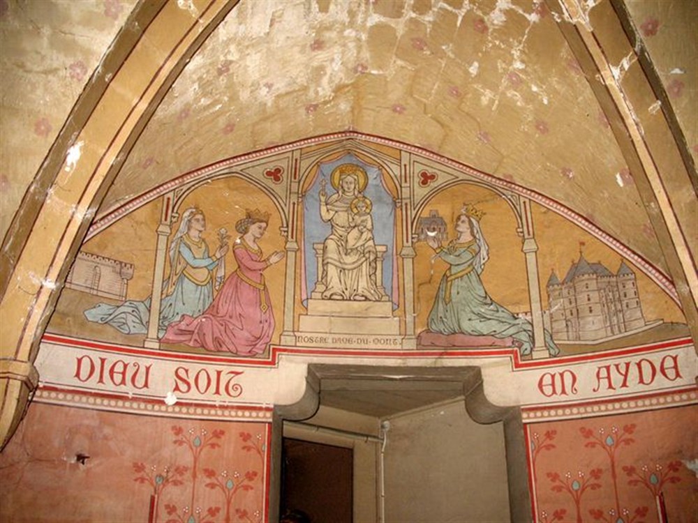 01 – Montataire – Chateau – Interieur peinture