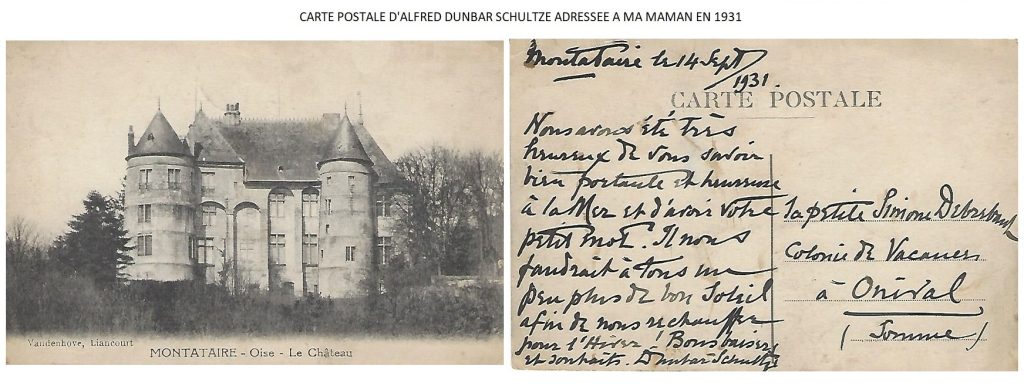 01 – Montataire Le Chateau 1931