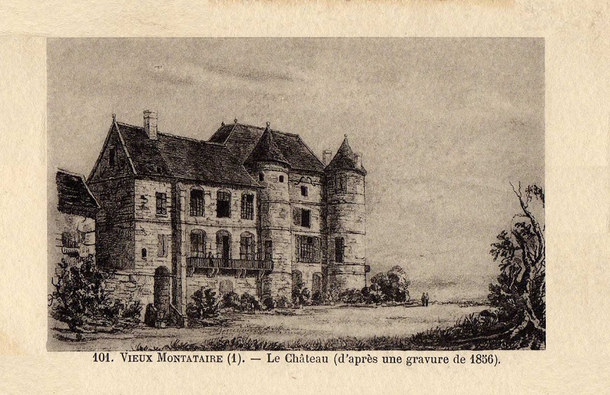 02b – Montataire – Dessein du chateau
