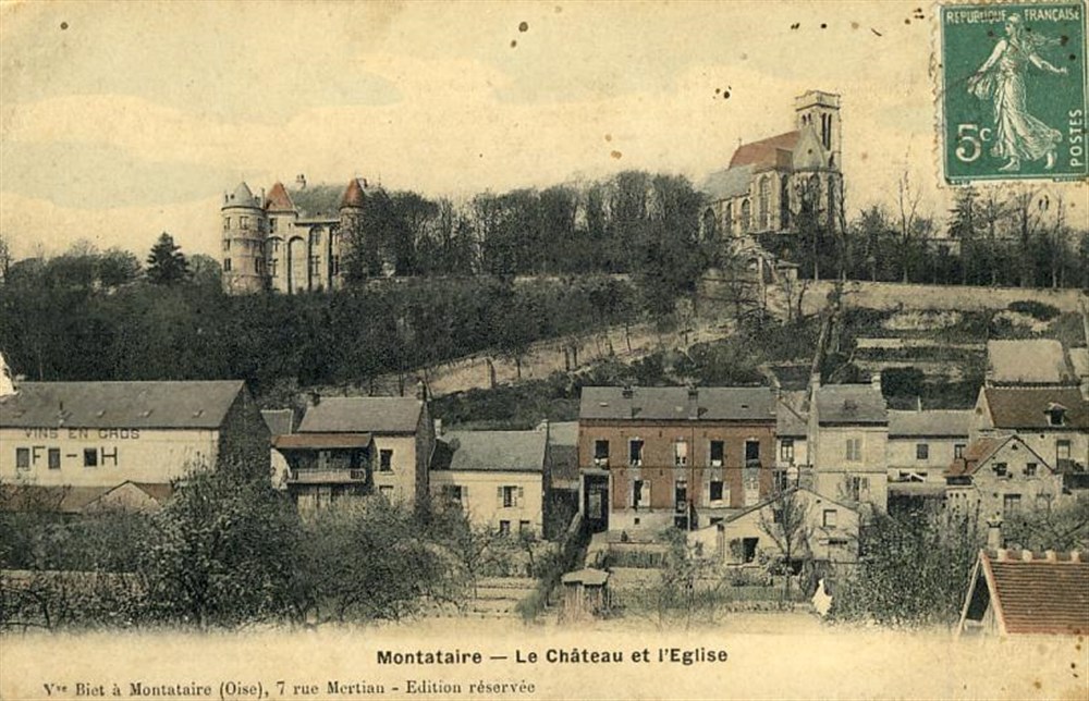 02d – Montataire – L’église et le chateau