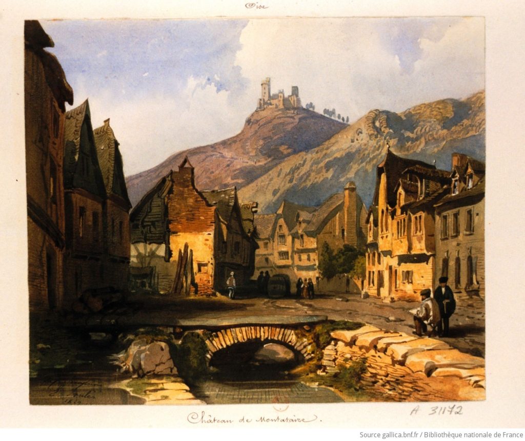04 – Montataire – Peinture du chateau