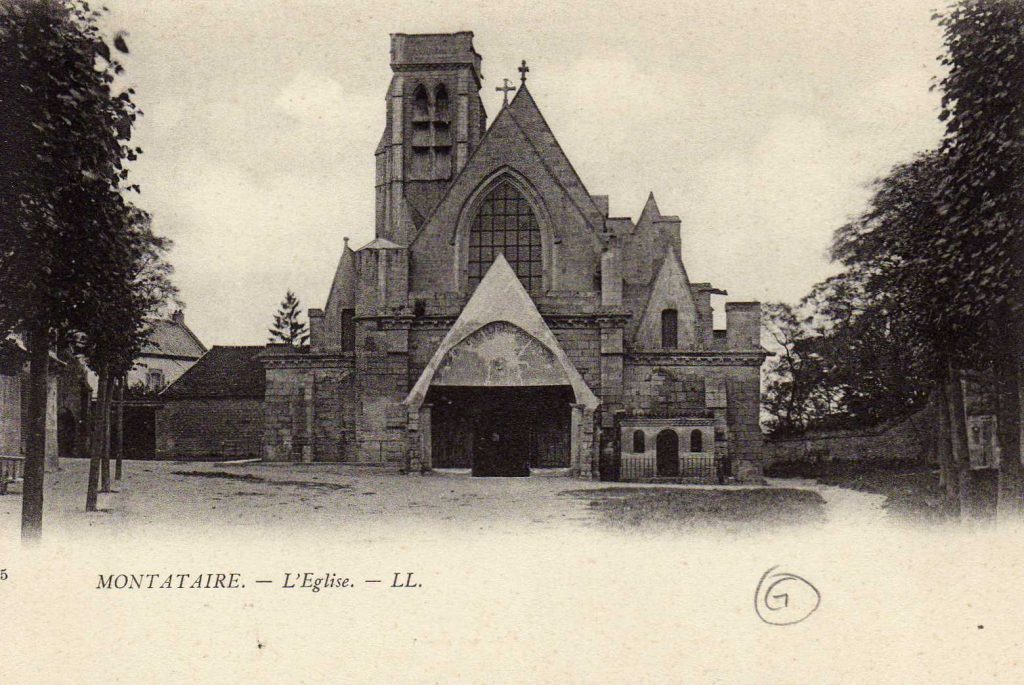 05 – Montataire – Eglise facade