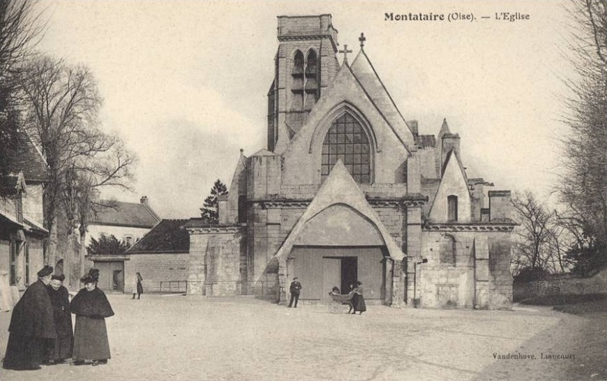 07 – Montataire – Eglise facade