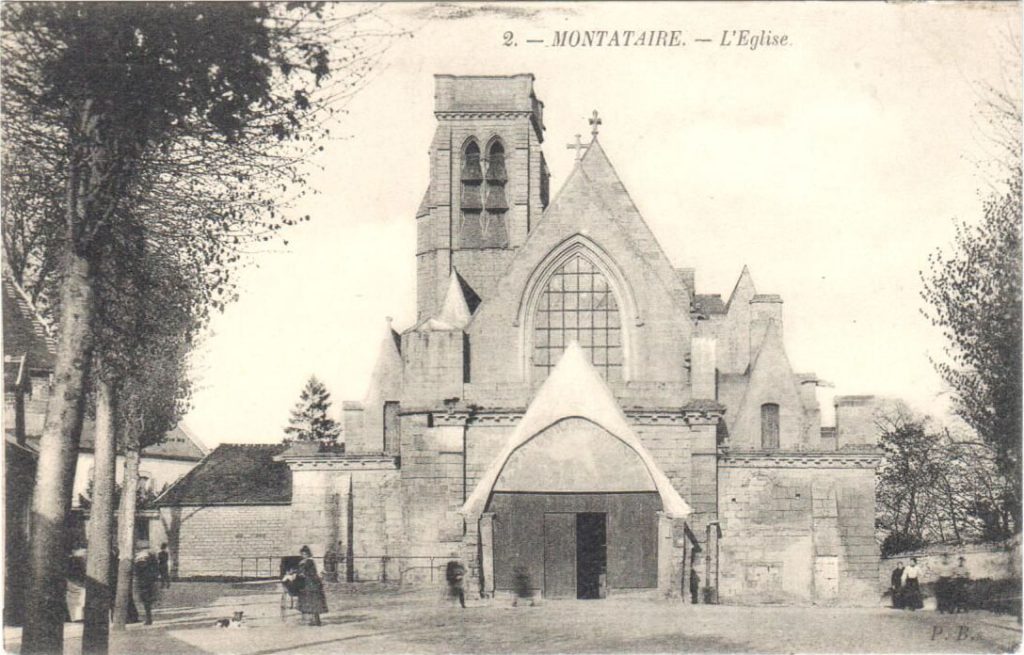 08 – Montataire – Eglise facade