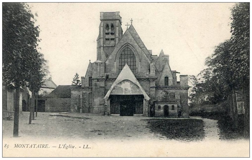 10 – Montataire – Eglise facade