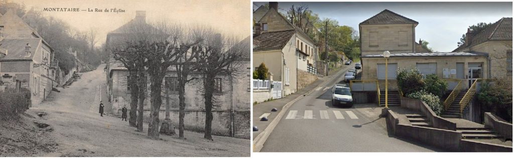 10 – Montataire – rue de l&rsquo;église – le calvaire d&rsquo;hier et d&rsquo;aujourd&rsquo;hui