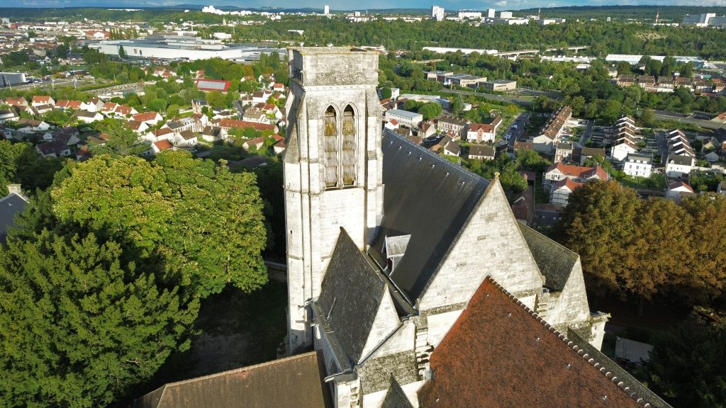 103 – Montataire – Rue de l&rsquo;église – Drone