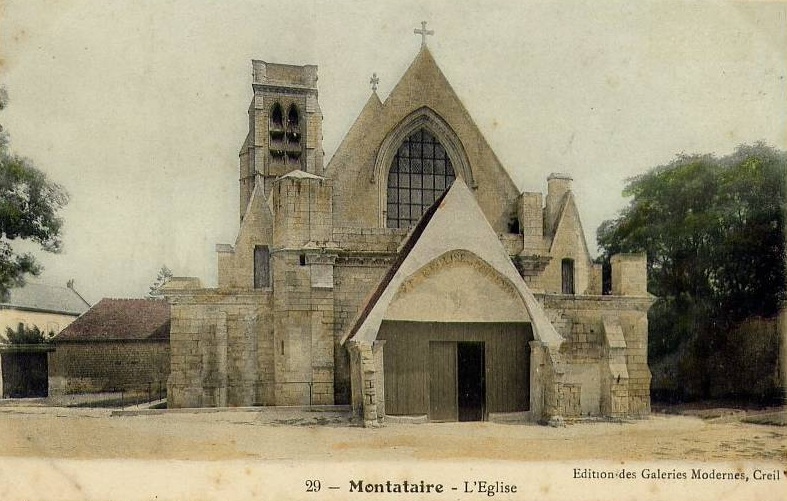 11 – Montataire – Eglise facade