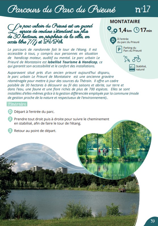 12 – Montataire – Parc du Prieuré – Etang de la Maladrerie