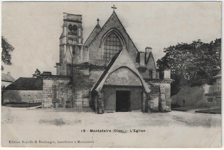 14 – Montataire – Eglise facade