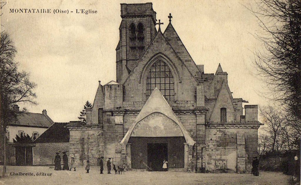 16 – Montataire – Eglise facade