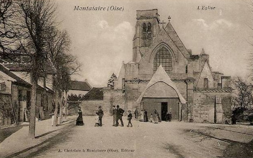 17 – Montataire – Eglise facade