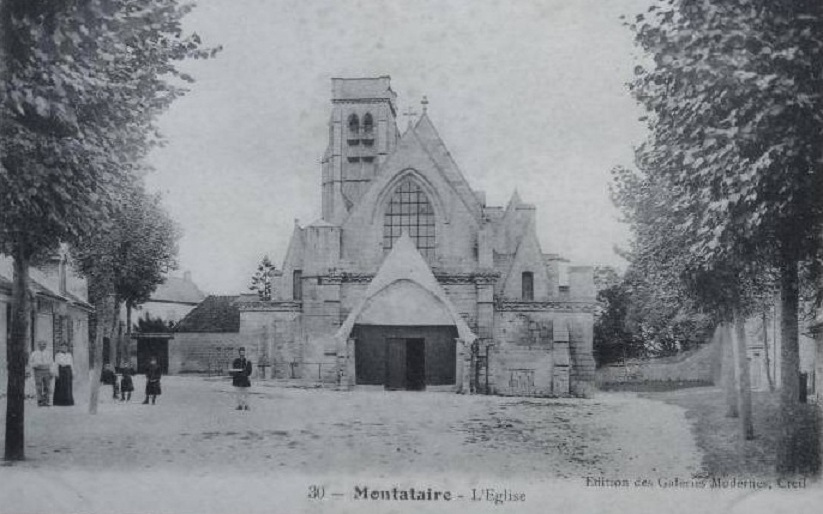 20 – Montataire – Eglise facade