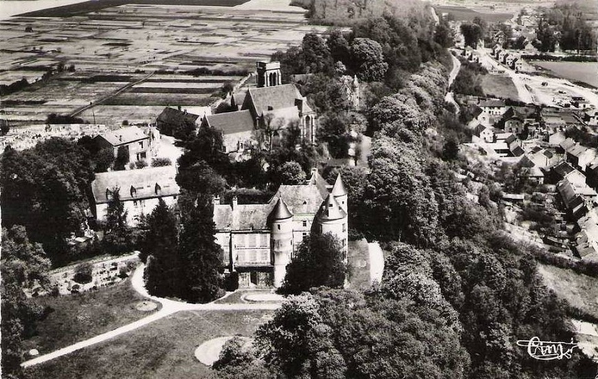 20b – Montataire Le Chateau vue aerienne
