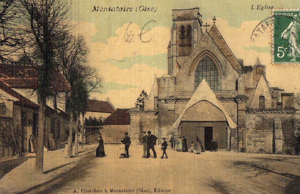 21 – Montataire – Eglise facade