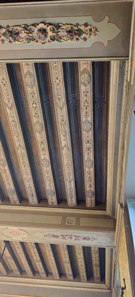 23 – Montataire – Chateau – Interieur – Plafonds