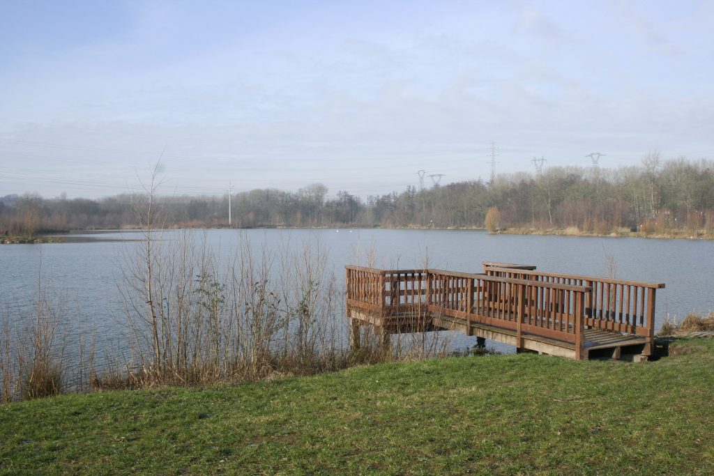 23 – Montataire – Rue Andrée Ginisti – Parc urbain – Etang – Ponton Handi