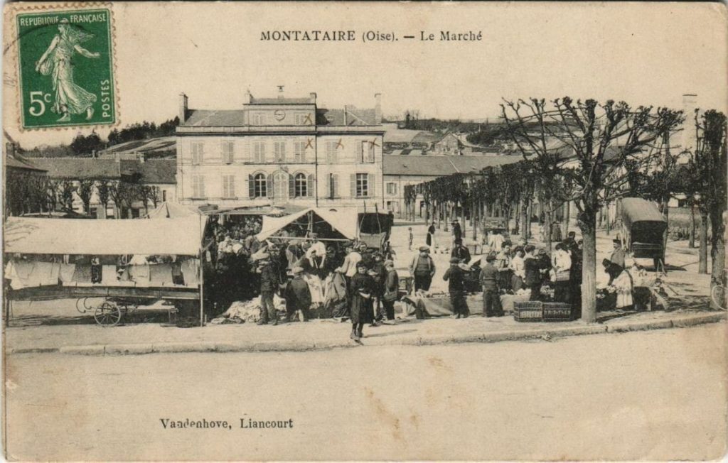 23b – Montataire – Mairie – Vue du parking