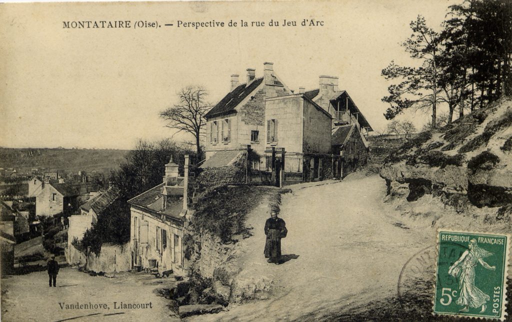 25b – Montataire – rue de l&rsquo;église – rue du jeu d&rsquo;arc