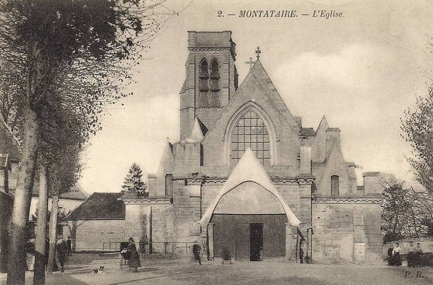 26 – Montataire – Eglise facade