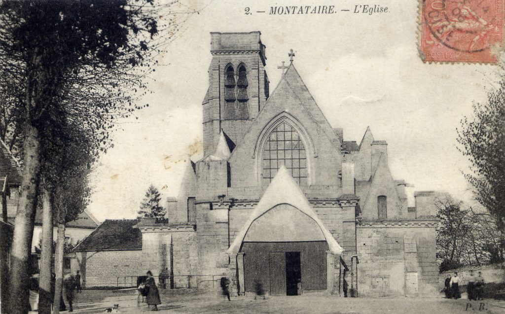 26b – Montataire – Eglise facade
