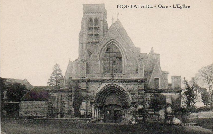 27 – Montataire – Eglise facade