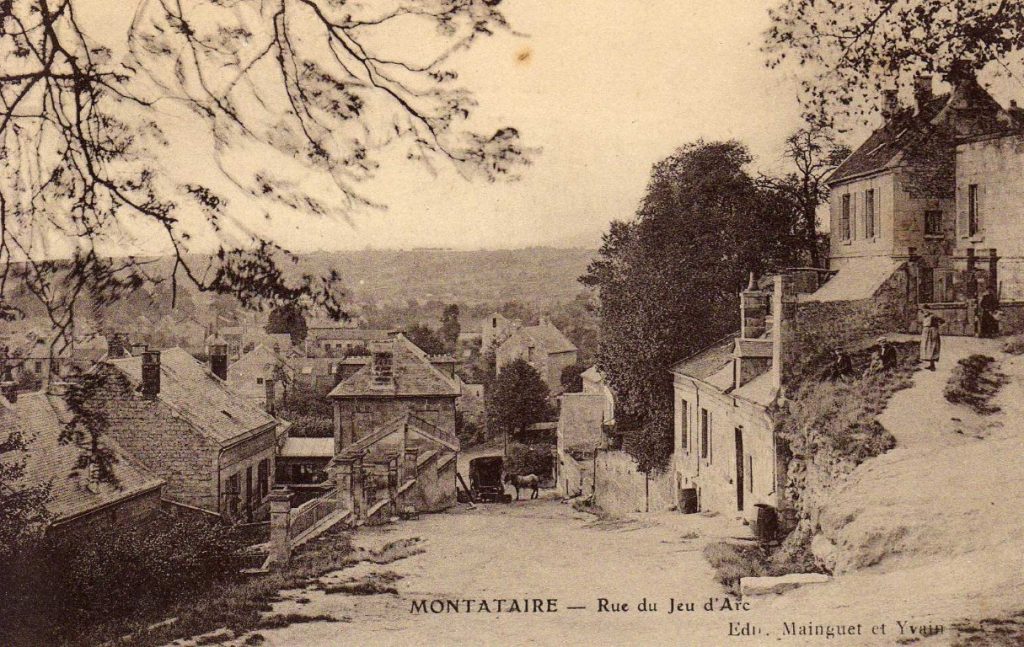 28b – Montataire – rue de l&rsquo;église – rue du jeu d&rsquo;arc