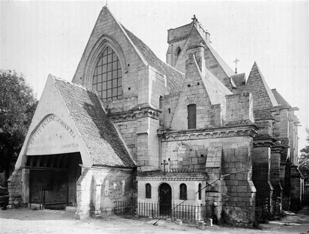 40 – Montataire – Eglise facade sud-ouest
